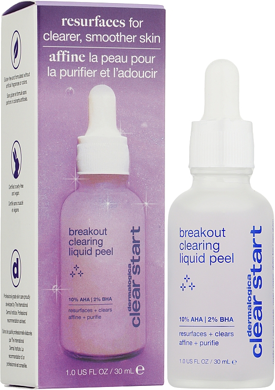 Очищувальний рідкий пілінг для обличчя - Dermalogica Dreakout Clearing Liquid Peel — фото N2