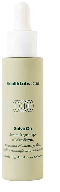 Регулирующая сыворотка с лактоферрином - HealthLabs Care Solve On Serum — фото N1