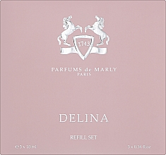 Parfums de Marly Delina - Набір (edp/refill/3x10ml) — фото N1