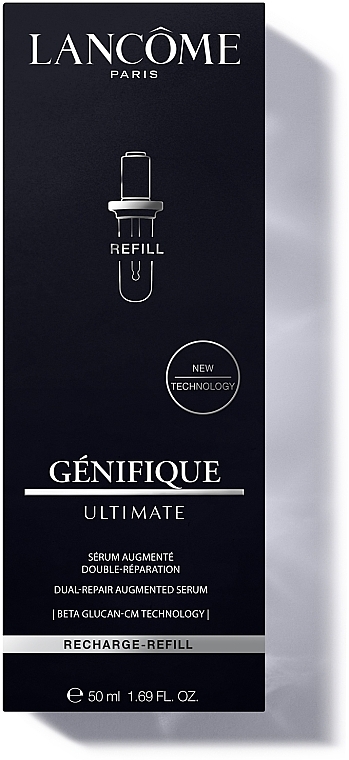 Удосконалена сироватка для відновлення шкіри обличчя - Lancome Genifique Ultimate Serum (змінний блок) — фото N2