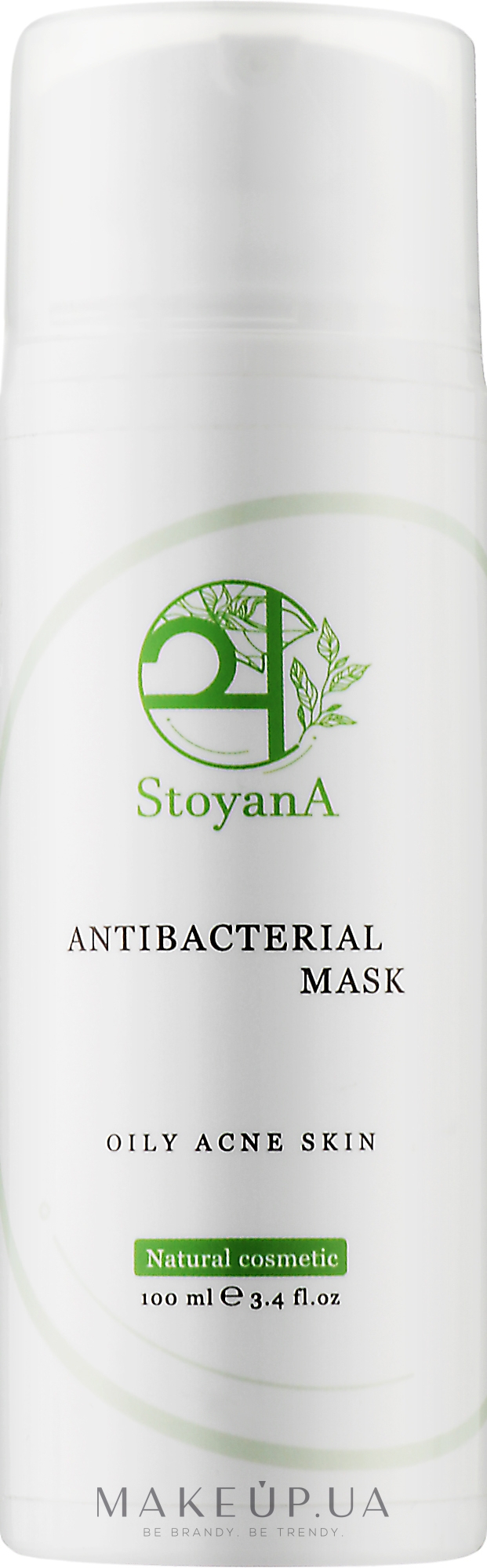 Антибактеріальна маска для обличчя - StoyanA Antibacterial Mask Oily Acne Skin — фото 100ml