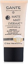 Духи, Парфюмерия, косметика Биокрем тональный матирующий - Sante Evermat Mineral Make Up