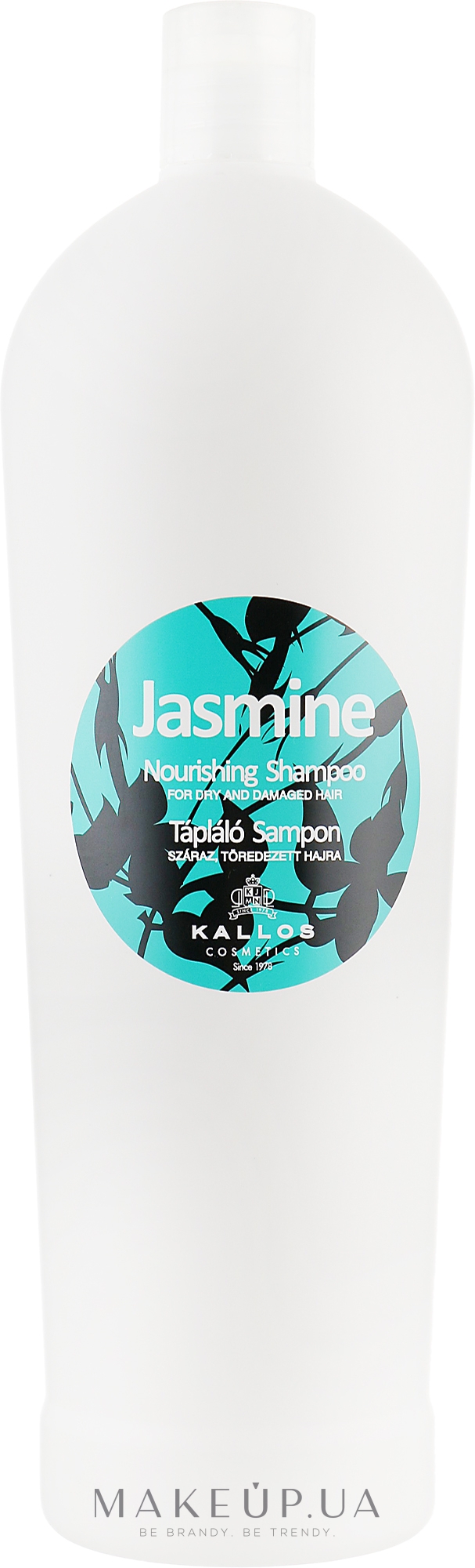 Шампунь для сухих и поврежденных волос - Kallos Cosmetics Jasmine Nourishing Shampoo — фото 1000ml