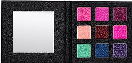 Палетка теней для век с глиттером 9 цветов - 7 Days Shine, Bombita! Glitter Eyeshadows Palette 9 Colors — фото N3