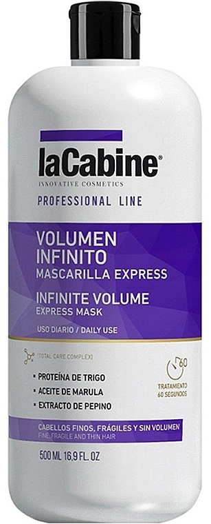 Экспресс-маска для объема волос - La Cabine Infinite Volume Express Mask — фото N1
