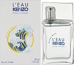 Kenzo L'Eau Kenzo Pour Homme Hyper Wave - Туалетна вода — фото N2