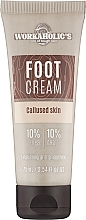 Крем для ног для сухой грубой кожи - Workaholic's Foot Cream Callused Skin 10% — фото N1
