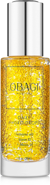 Увлажняющая сыворотка с маслом гибискуса и витамином В3 - Obagi Medical Daily Hydro-Drops — фото N2