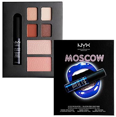 Палетка для макияжа - NYX Professional Makeup City Set Lip, Eye, & Face Collection