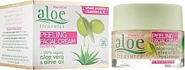 Крем-скраб для лица с протеинами пшеницы - Pharmaid Aloe Treasures Cleansing Peeling Face Cream — фото N2