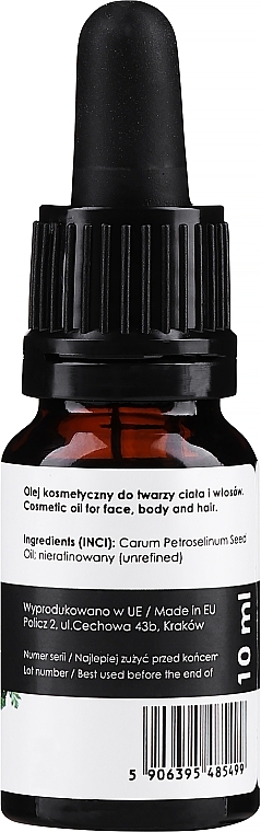 Олія насіння петрушки для обличчя і тіла - Your Natural Side Precious Oils Parsley Seed Oil — фото N2