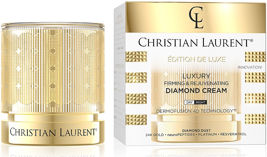 Укрепляющий и омолаживающий крем для лица - Christian Laurent Luxury Firming&Rejuvenating Diamond Cream — фото N1