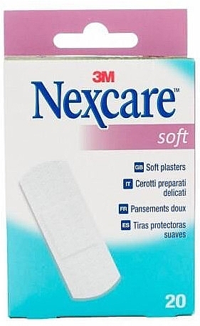 Пластирі від мозолів, 7.6 x 10.1 см, 20 шт. - Nexcare 3M Soft Dressing — фото N1