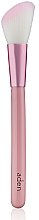 Кисть для румян - Aden Cosmetics Blusher Brush Angled Pink — фото N1