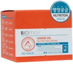 Парфумерія, косметика Живильний крем з кінським жиром - Welcos Biomax Horse Nutrition Oil Cream 