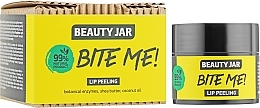 Парфумерія, косметика УЦІНКА Скраб для губ з маслом ши та кокоса - Beauty Jar Bete Me Lip Peeling *