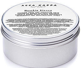 Мыло для бритья "Белый мускус" - Acca Kappa White Moss Shaving Soap  — фото N1