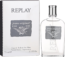 Replay Jeans Original For Him - Туалетна вода — фото N2