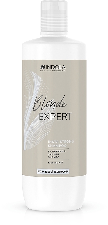 Восстанавливающий и укрепляющий шампунь для светлых волос - Indola Blonde Expert Insta Strong Shampoo — фото N2