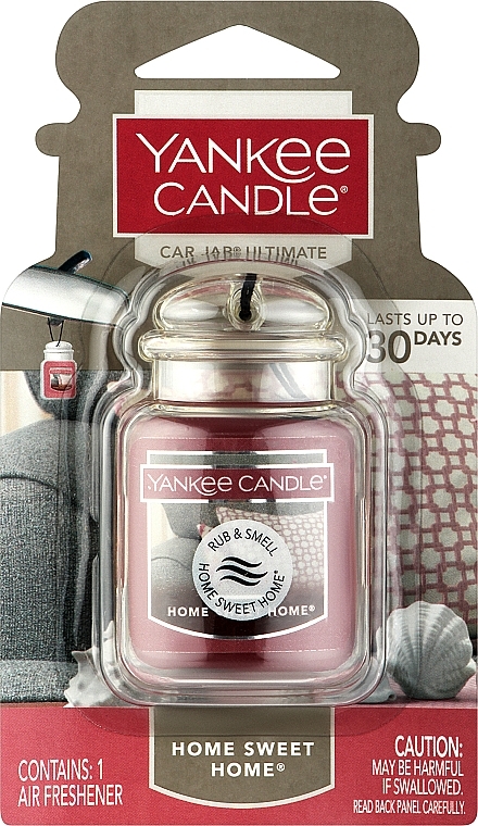 Ароматизатор для автомобіля - Yankee Candle Car Jar Ultimate Home Sweet Home — фото N1