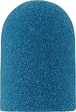 Ковпачок блакитний, діаметр 16 мм, абразивність 160 грит, CB-16-160 - Nail Drill — фото N1