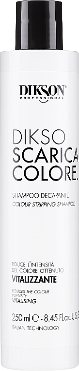 Шампунь для ослабления яркости красителя - Dikson Scaricacolore Shampoo Decapante