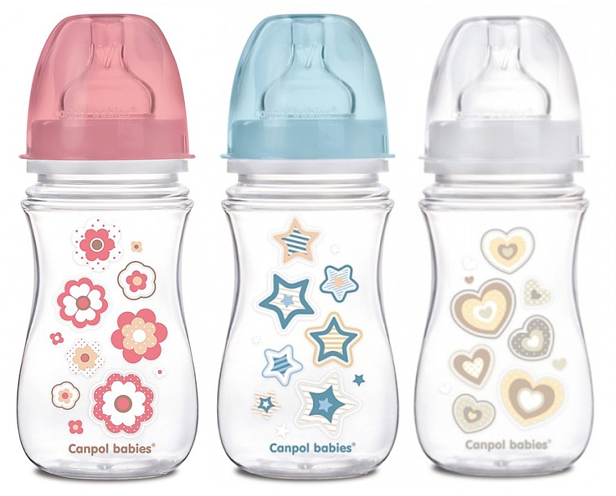 Бутылочка антиколиковая - Canpol Babies Newborn Baby Easy Start 03+ — фото N1