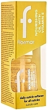 Духи, Парфюмерия, косметика Масло для кутикулы и роста ногтей - Flormar Nail Care Nourishing Oil With Vitamin E