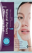 Вечірні зволожувальні пілінг-диски з центелою для очищення шкіри обличчя - Skin Factory Natural Perfect Cleansing Pad — фото N1