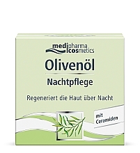 УЦІНКА Крем для обличчя "Нічний догляд, з керамідами" - D'oliva Pharmatheiss (Olivenöl) Cosmetics * — фото N2