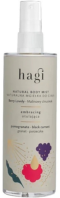 Мист для тела - Hagi Natural Body Mist Berry Lovely — фото N1