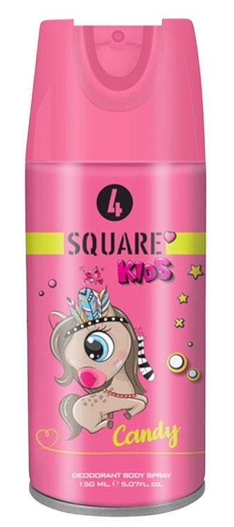 Дезодорант-спрей для детей "Candy" - 4 Square Kids Candy Deodorant Body Spray — фото N1