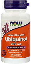 Капсули "Убіхінол", 200 мг - Now Foods Ubiquinol 200mg Softgels — фото N1