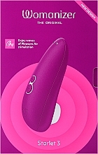 Парфумерія, косметика Вакуумний кліторальний стимулятор, фіолетовий - Womanizer Starlet 3 Violet
