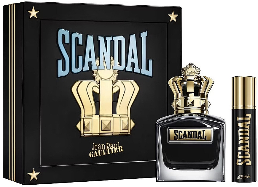 Jean Paul Gaultier Scandal Le Parfum Pour Homme - Набор (edp/100 ml + edp/mini/10ml) — фото N1