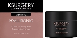 Крем для тела - K-Surgery Hyaluronic Dionis Rco Supreme Body Cream — фото N2