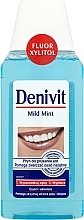 Ополаскиватель для полости рта "Мягкая мята" - Denivit Mild Mint — фото N1