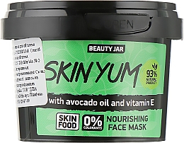 Живильна маска для обличчя "Skin Yum" - Beauty Jar Jelly Nourishing Face Mask — фото N2