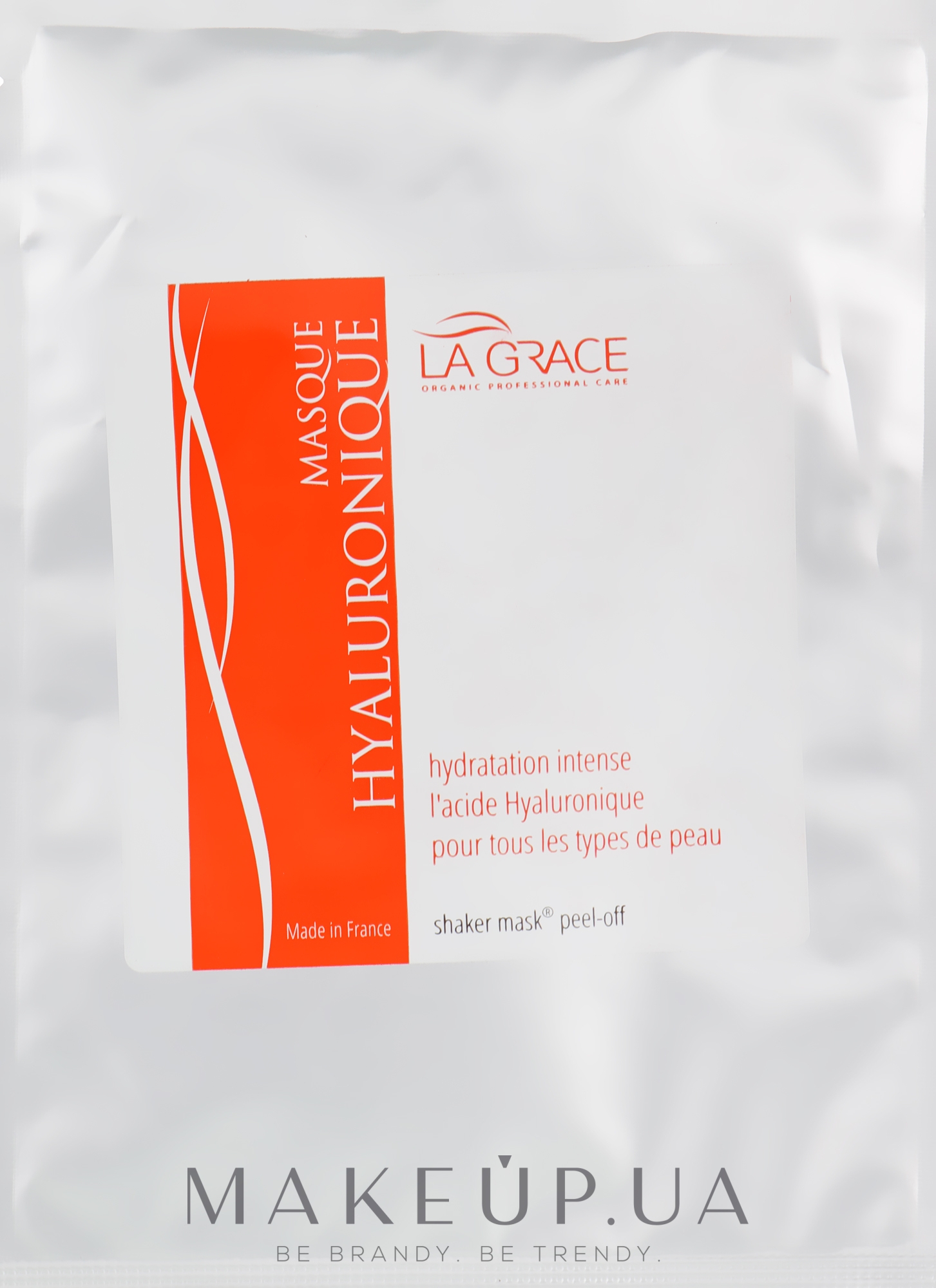 Альгінатна маска для обличчя з гіалуроновою кислотою "Гіалуронік" - La Grace Masque Hyakuronic — фото 25g