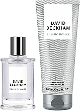 David Beckham Classic Homme - Набір (edt/50ml + sh/gel/200ml) — фото N2