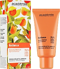 Абрикосова маска для обличчя - Academie Radiance Apricot Mask — фото N2