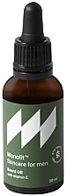 Олія для бороди з вітаміном Е - Monolit Skincare For Men Beard Oil With Vitamin E — фото N1