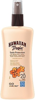 Сонцезахисний лосьйон для тіла - Hawaiian Tropic Satin Protection Sun Spray Lotion SPF 20 — фото N1