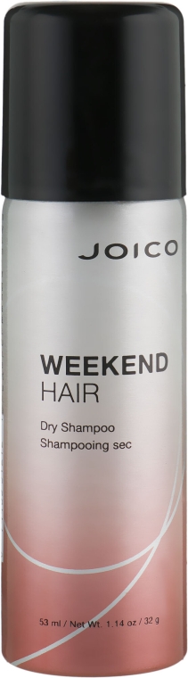 Сухий шампунь для волосся - Joico Weekend Hair Dry Shampoo