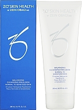 Гидрофильный гель - Zein Obagi ZO Skin Health Balancing Cleansing Emulsion — фото N2