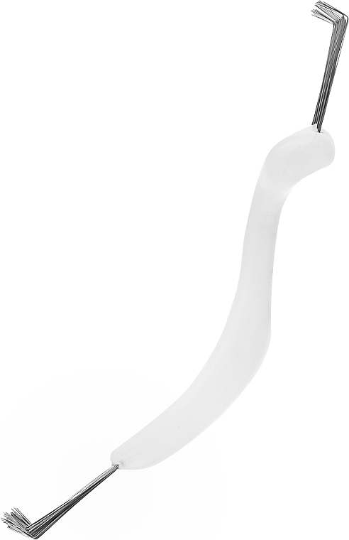 Щетка для чистки брашей, белая - Olivia Garden — фото N2