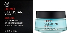 Матирующий антивозрастной крем для лица - Collistar Uomo Anti-Age Mattifying Cream-Gel — фото N2