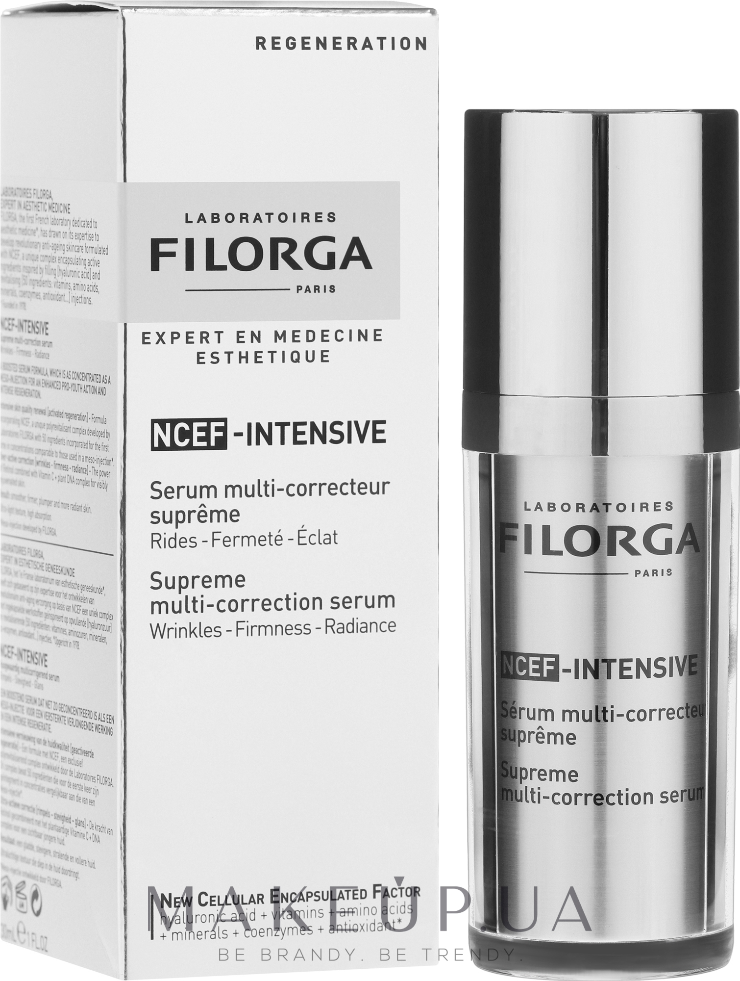 Ідеальна відновлюавльна сироватка - Filorga NCTF-Intensive Serum Regenerante Supreme — фото 30ml