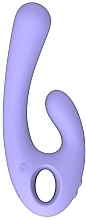Парфумерія, косметика Вібратор подвійної стимуляції, бузковий - Nomi Tang Flex Bi Lavender