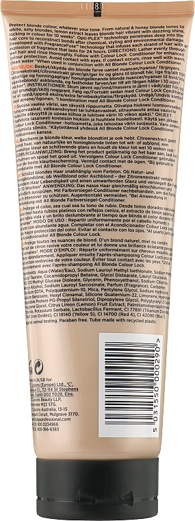 Шампунь для светлых волос - Fudge Professional All Blonde Colour Lock Shampoo — фото N2